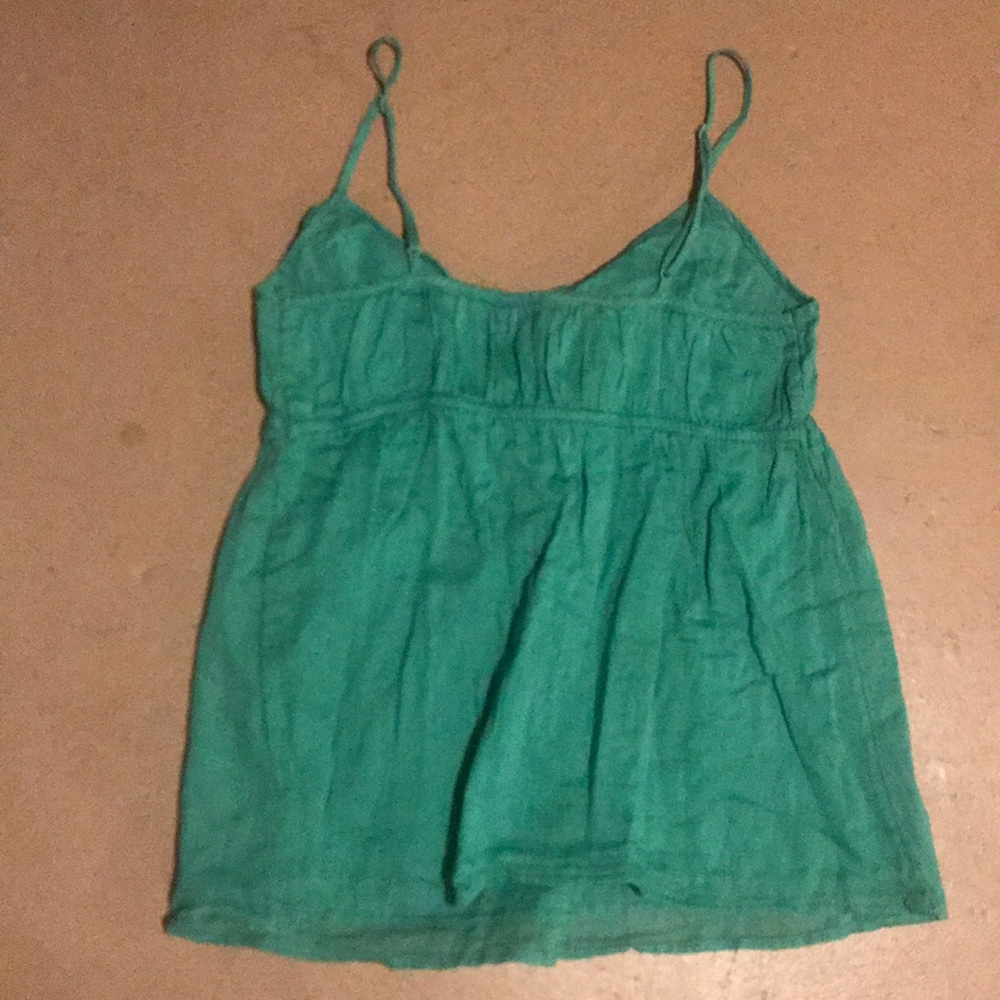 2 for $15/ Sexy ruffle strappy tank green Old Navy - Picture 8 of 8